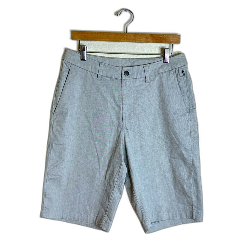 Lululemon Men's‎ Commission Short Relaxed 11" Casual Grey Size 31